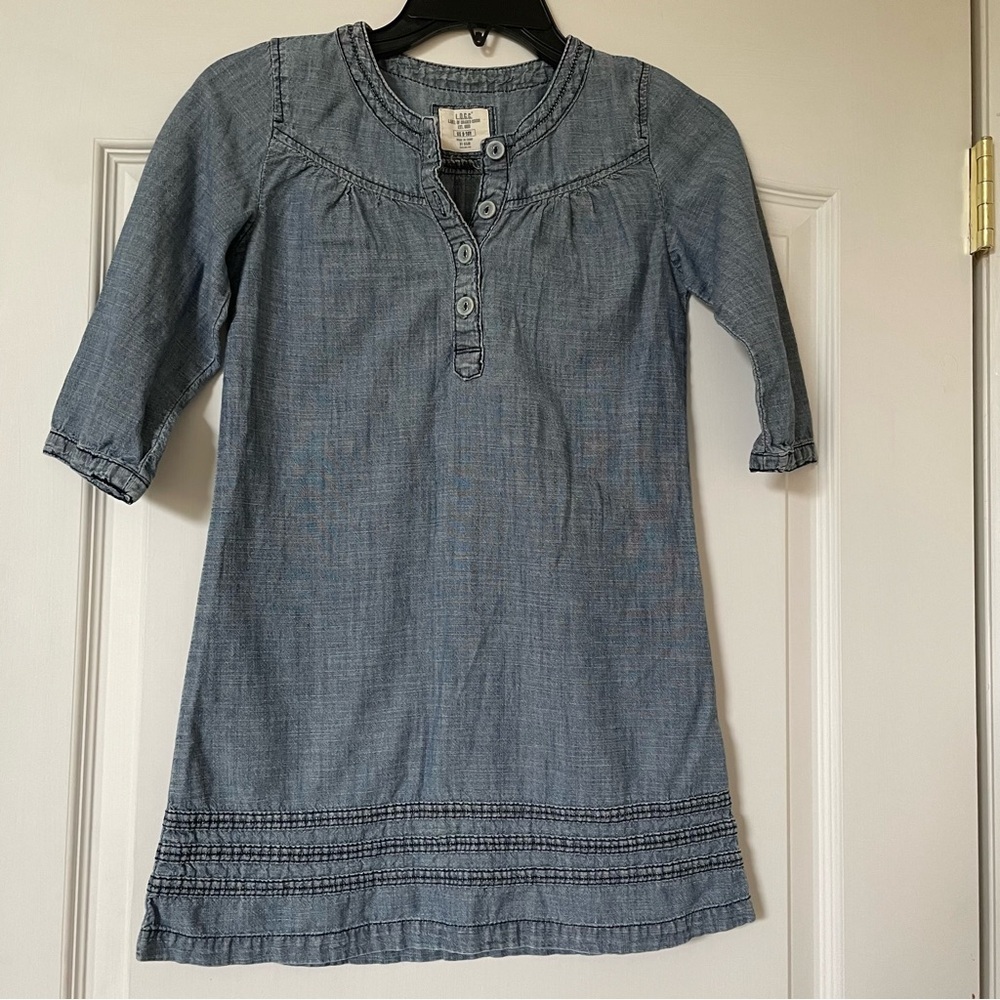 H&M Label of Graded Goods Children’s Dress - Girls Size 9-10y U.S. Cotton Denim